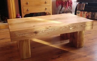 tafel maken van spoorbielzen