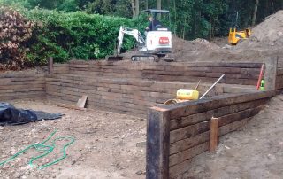 spoorbielzen gebruiken in de tuin