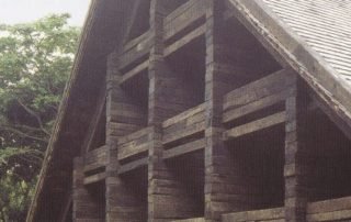 huis gemaakt van bielzen